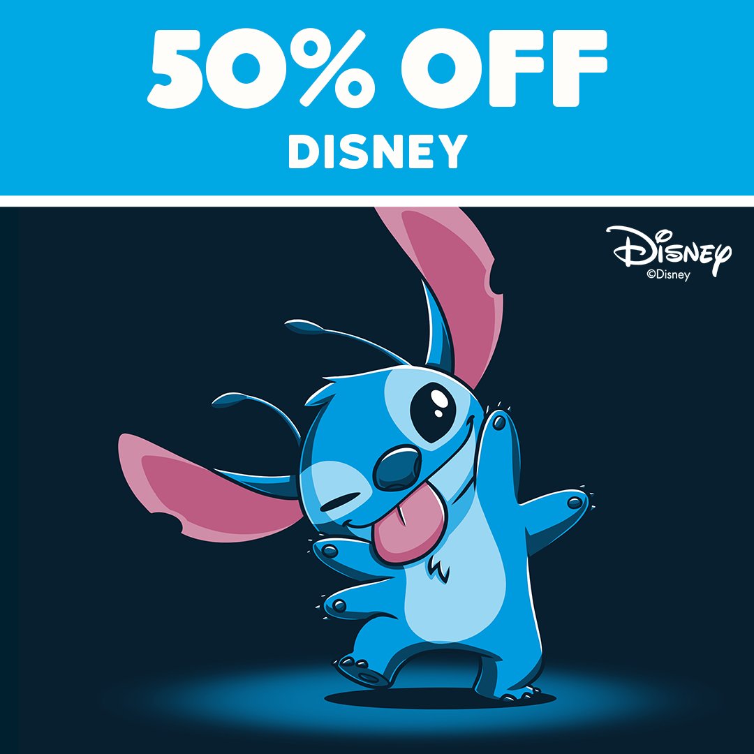 50% off Disney