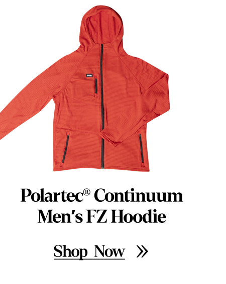 Polartec Continuum Men's FZ hoodie