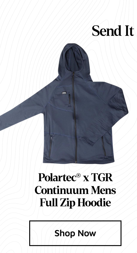 Polartec® x TGR Continuum Mens Full Zip Hoodie