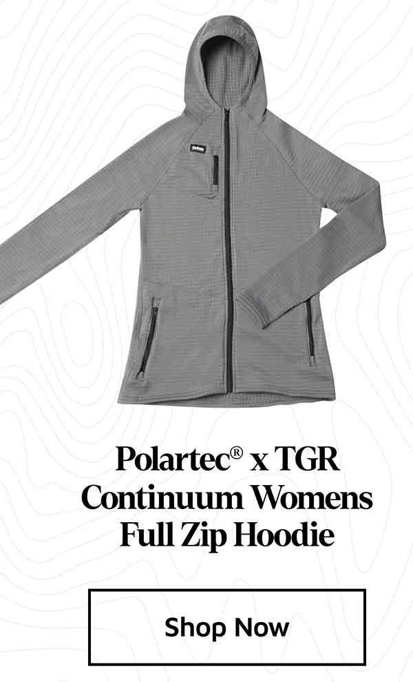 Polartec® x TGR Continuum Womens Full Zip Hoodie