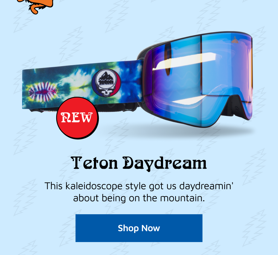 Teton Daydream. This kladiscope style got us daydreamin' bout being on the mountain.