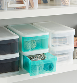 Tint Stackable Storage Drawer