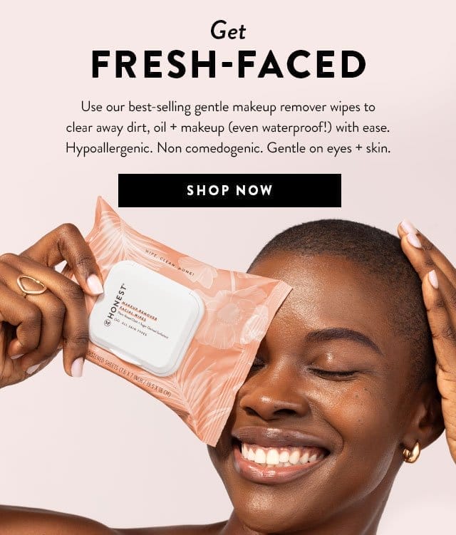 Get Fresh-Faced! Shop Makeup Wipes