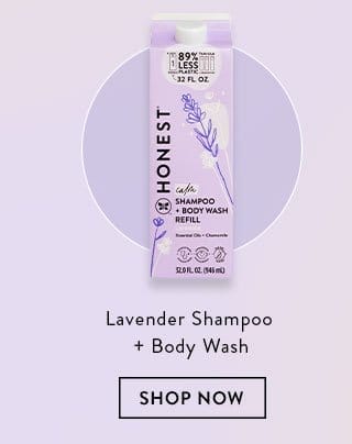 Lavender Shampoo + Body Wash