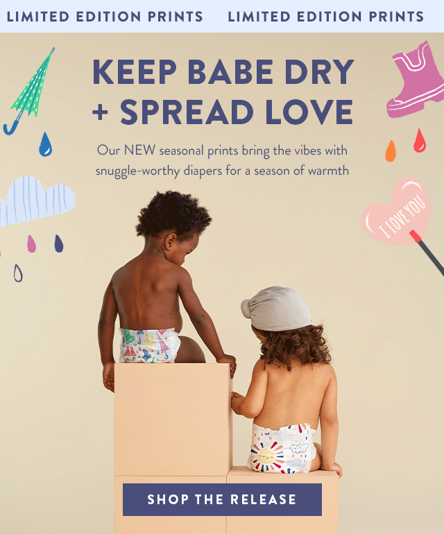 Keep Babe Dry + Spread Love! Shop The Limited Release