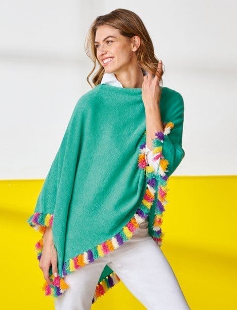 Ladies Cashmere Guazy Poncho