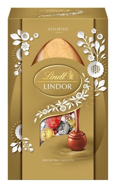 Lindt Lindor Assorted Chocolate Egg 260g