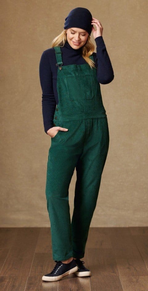 HEAVY WALE CORD DUNGAREES