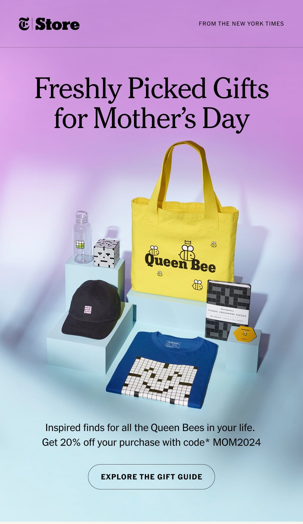 Freshly Picked Gifts for Mother’s Day. Inspired finds for all the Queen Bees in your life.Get 20% off your purchase with code* MOM2024 Explore the Gift Guide