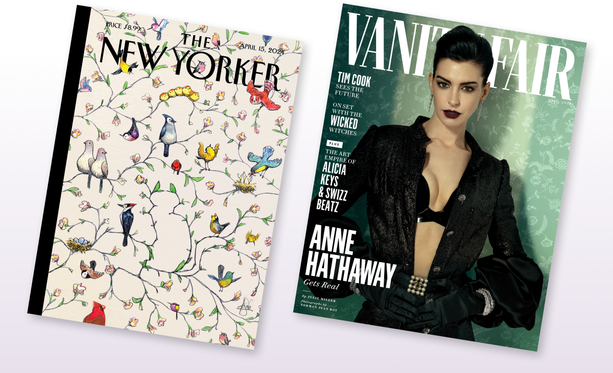 Vanity Fair + New Yorker Covers