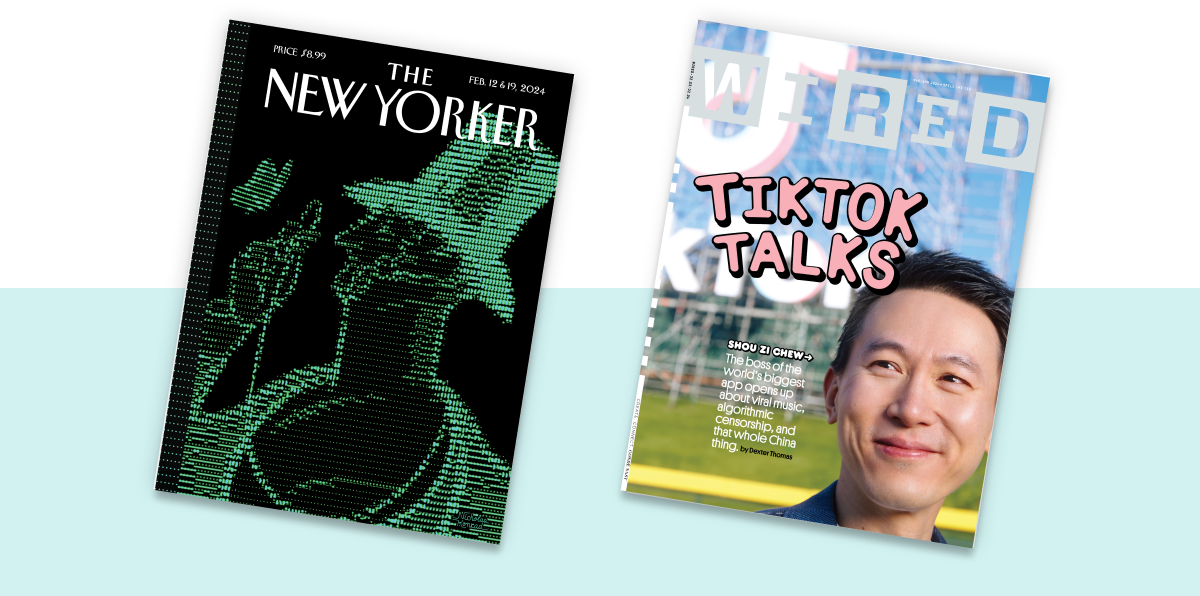 WIRED & The New Yorker Covers