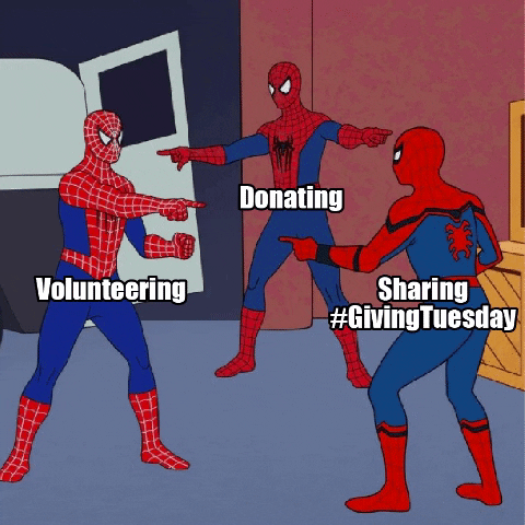 Volunteer, Donate, & Share for #GivingTuesday