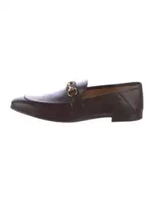 Web Accent Leather Dress Loafers w/ Tags