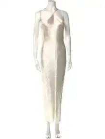Silk Long Dress