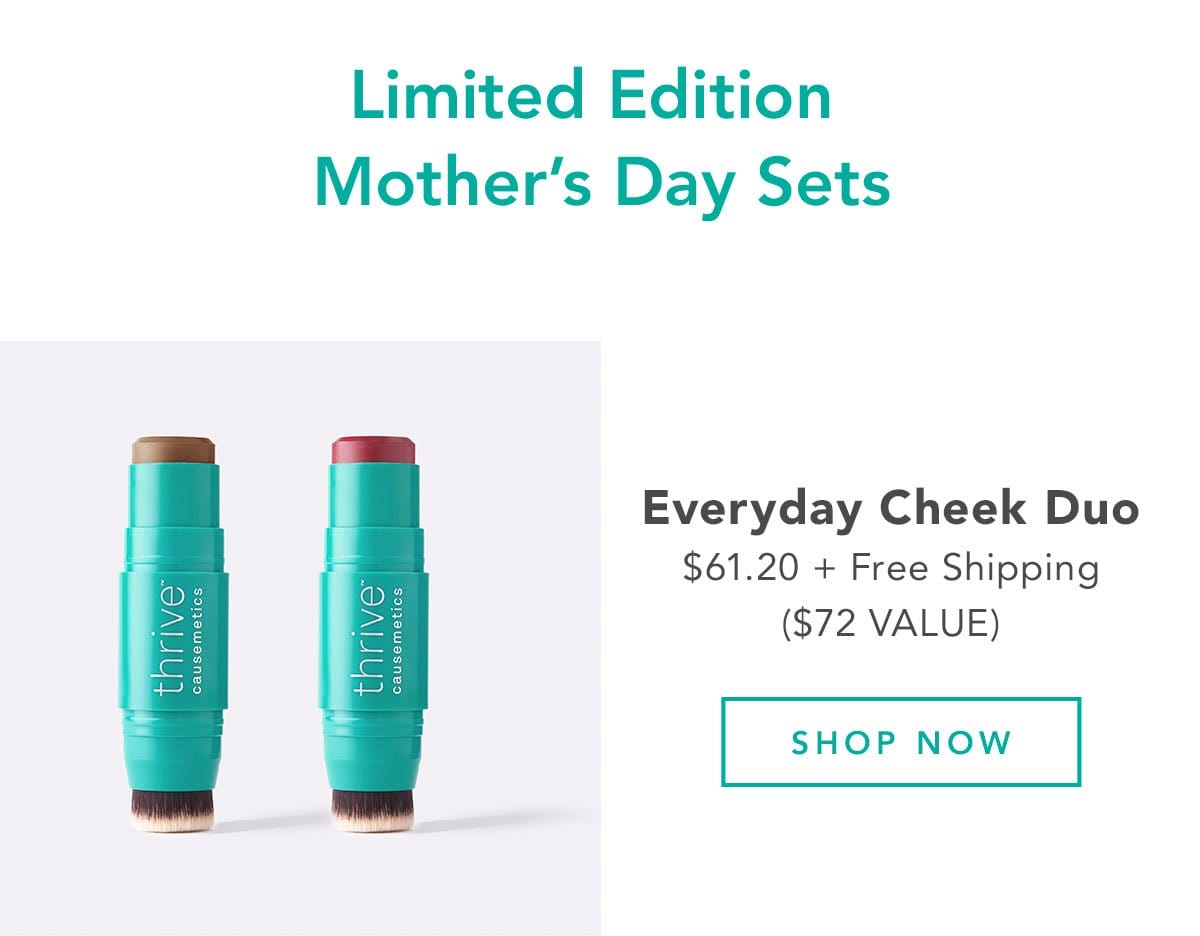 Limited Edition Mother's Day Sets - Everyday Cheek Duo