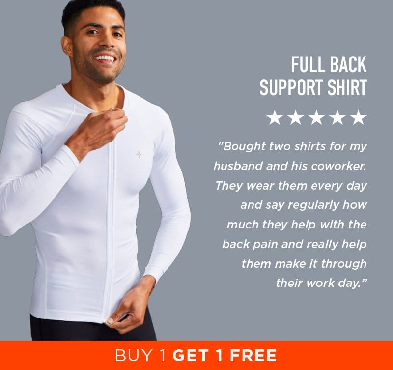 FULL BACK SUPPORT SHIRT BUY 1 GET 1 FREE