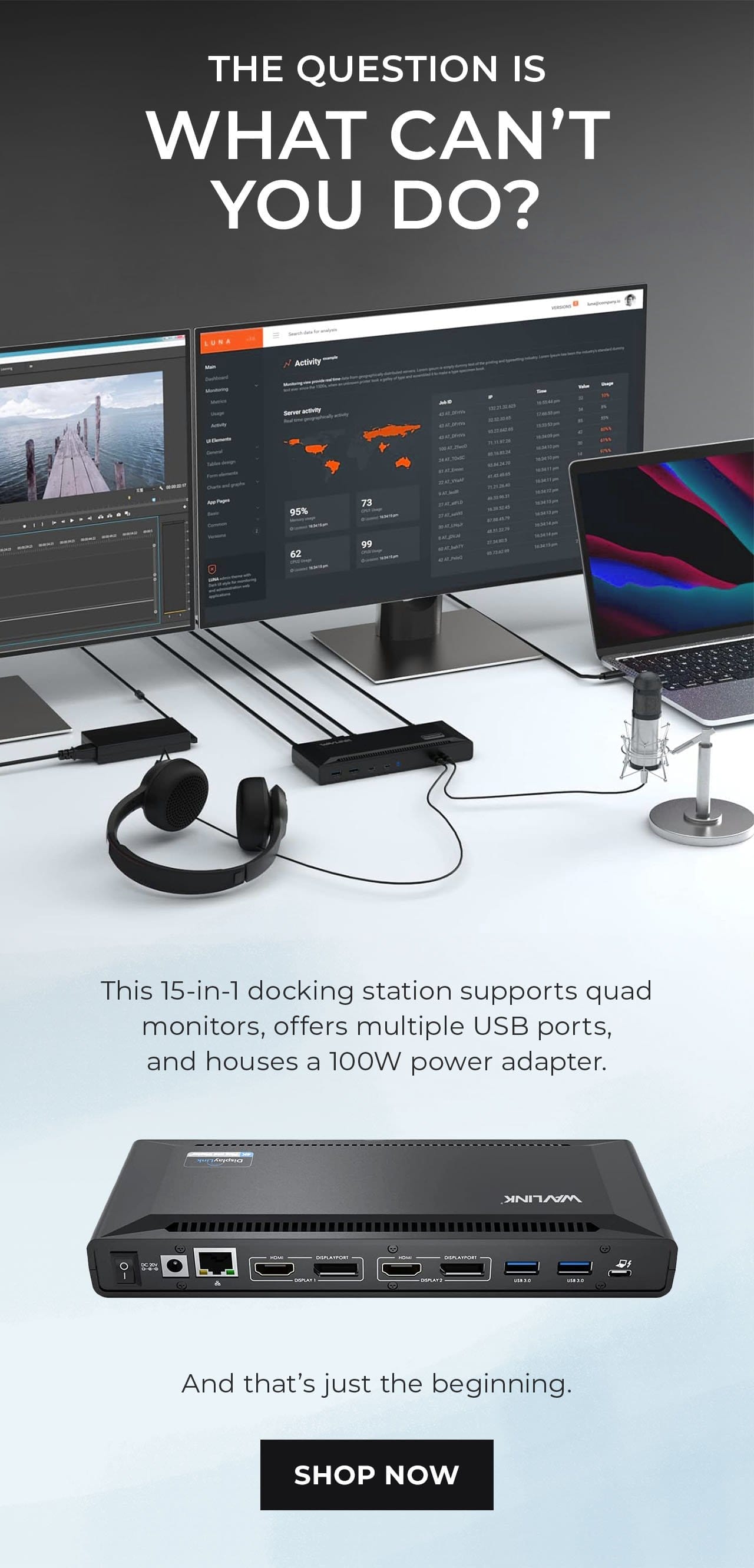 15-in-1 Docking Station | SHOP NOW