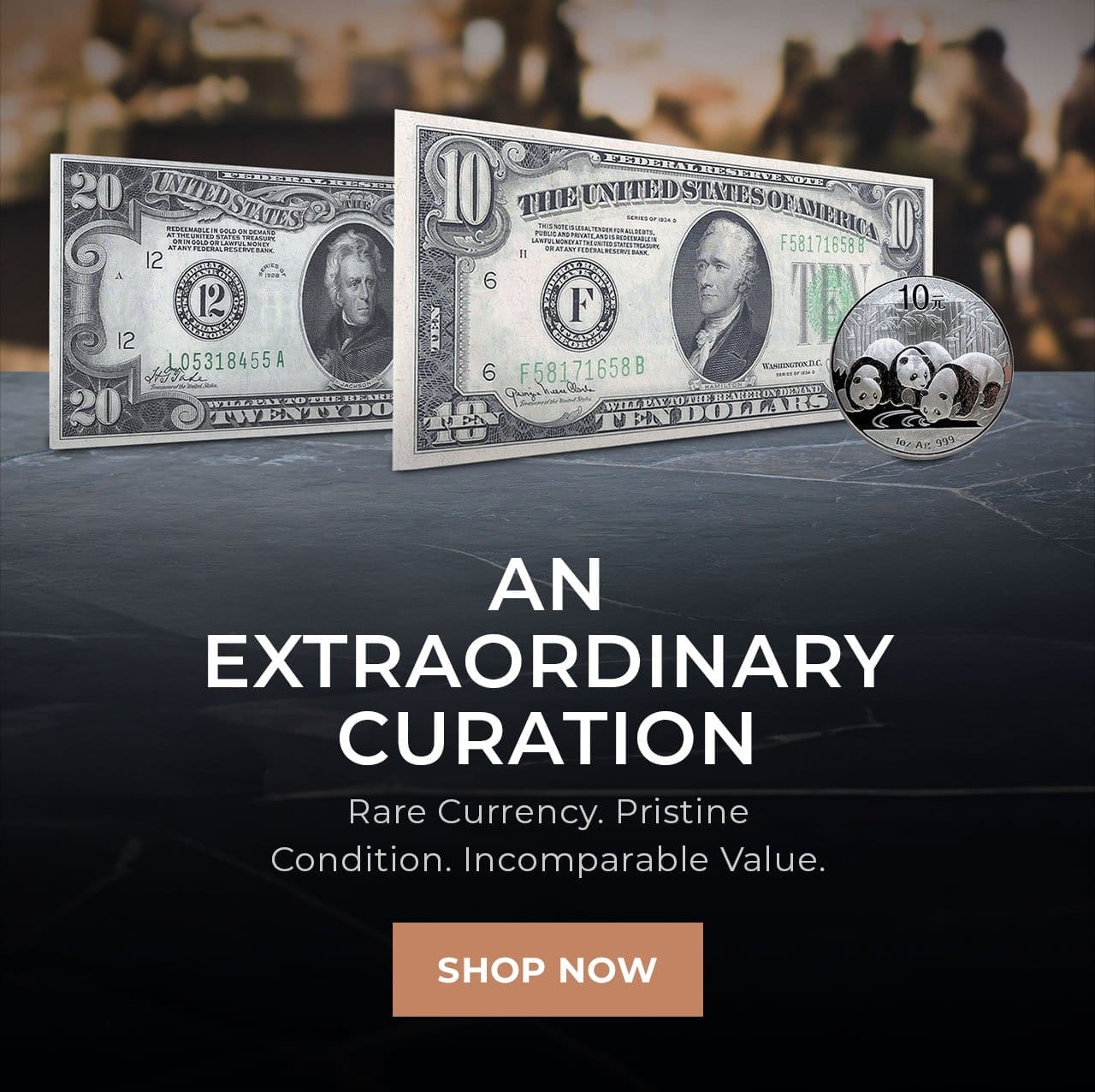 Rare Currency. Pristine Condition.| SHOP NOW
