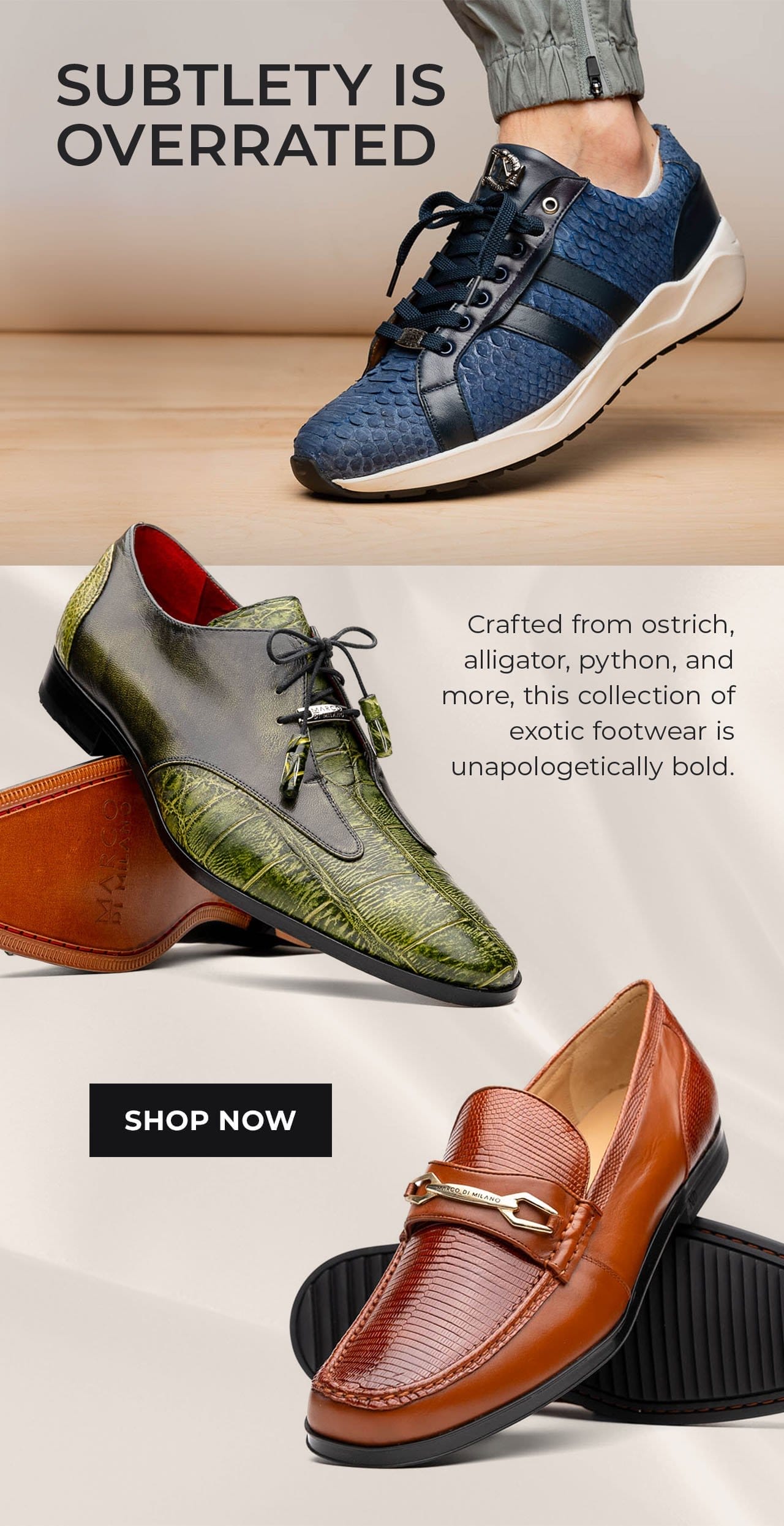 High End Genuine Exotic Luxury Shoes | SHOP NOW