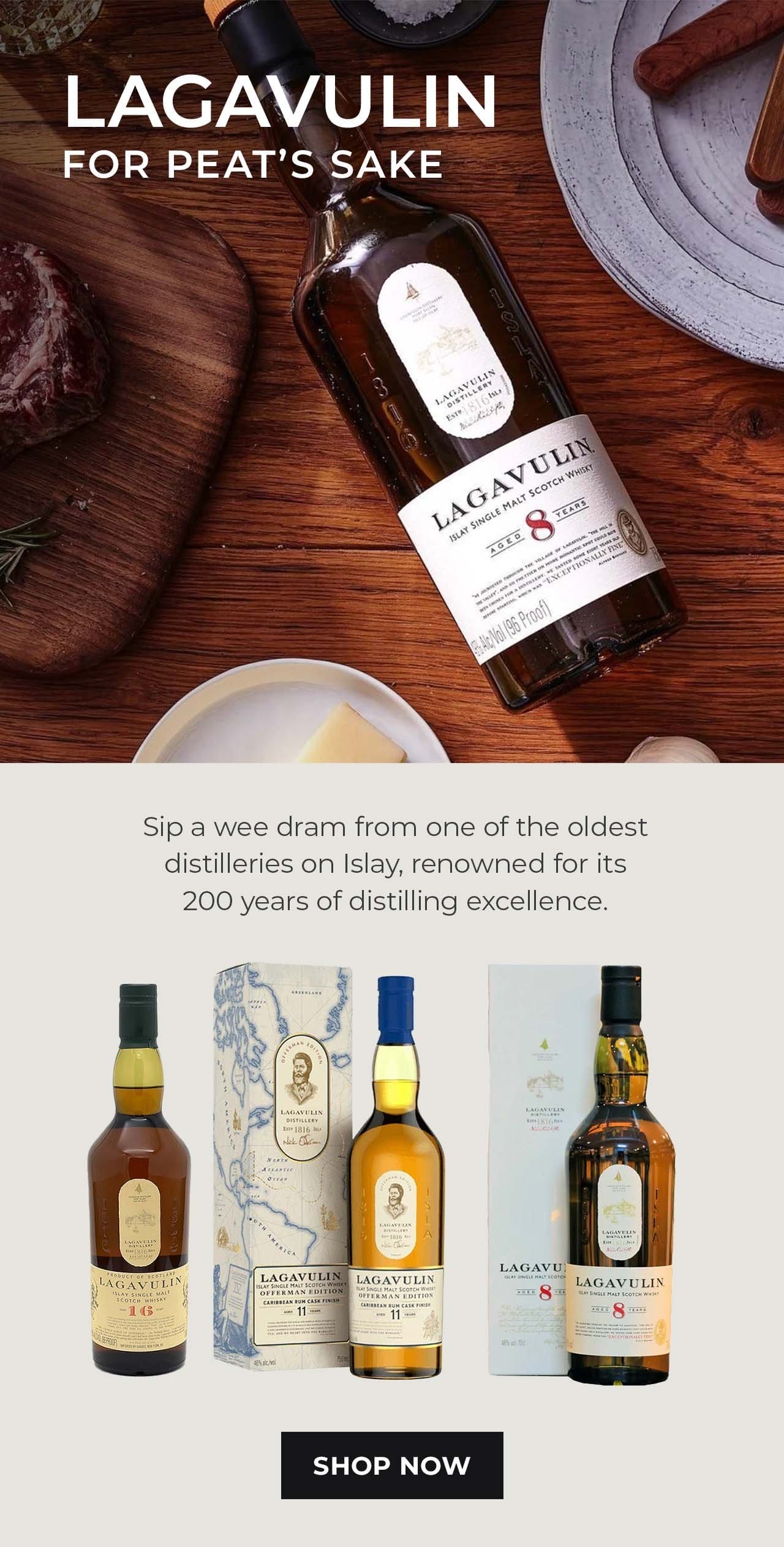Lagavulin Whisky Collection | SHOP NOW