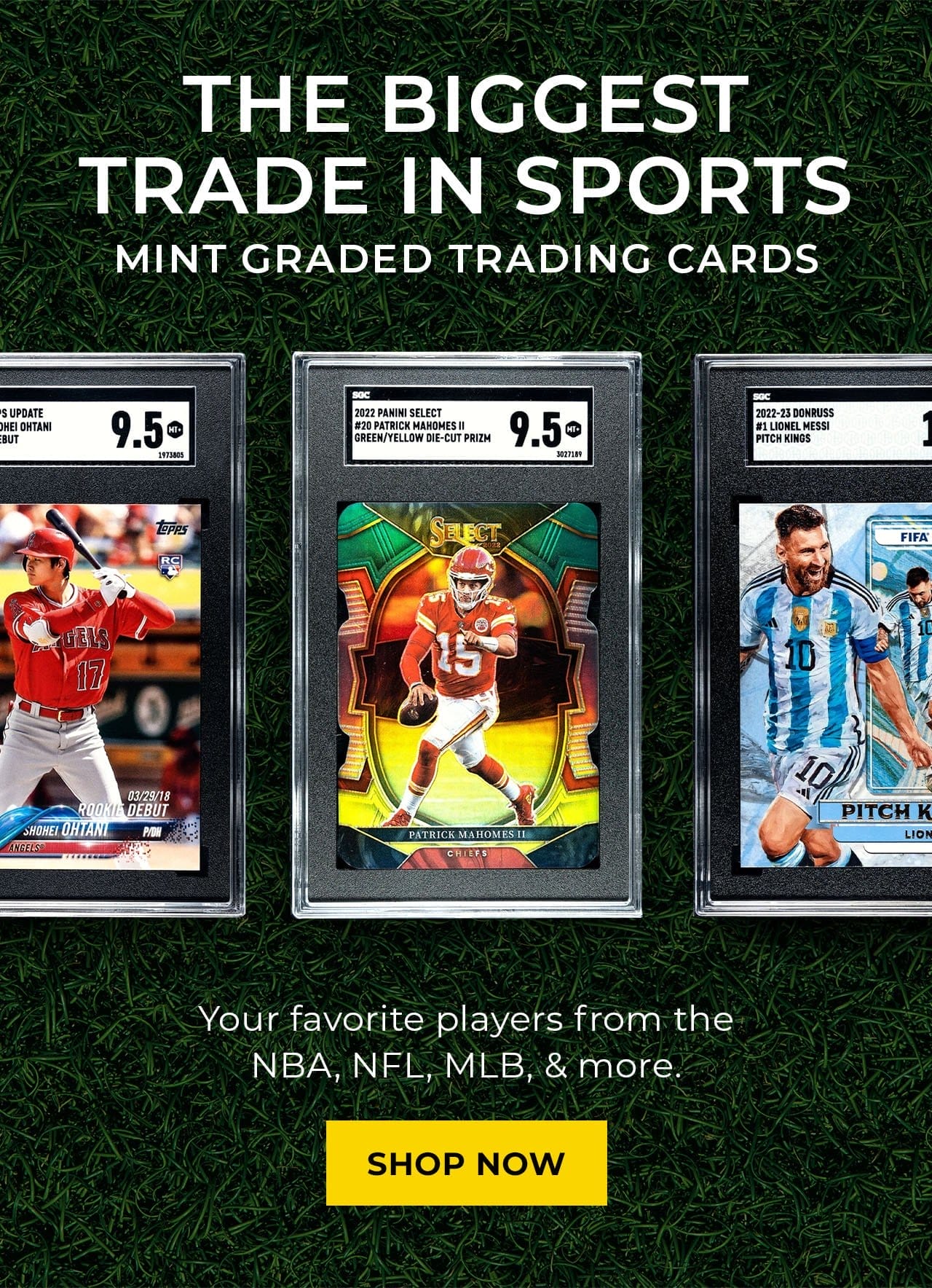 Mint Graded Trading Cards | SHOP NOW