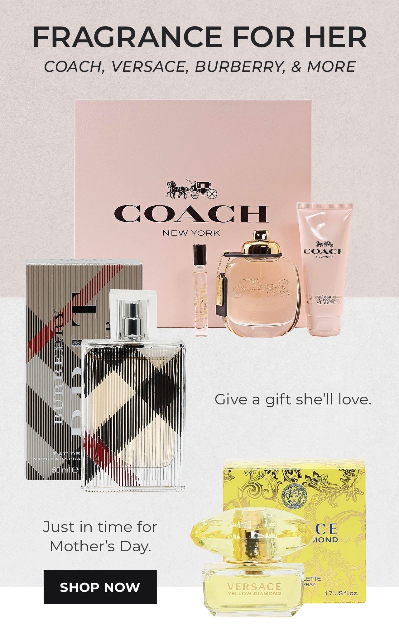 Fragrance For Her | SHOP NOW