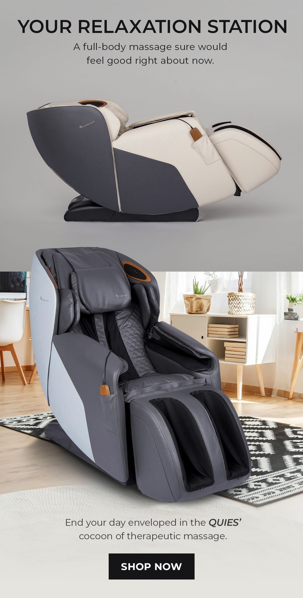 Human Touch Massage Chair | SHOP NOW