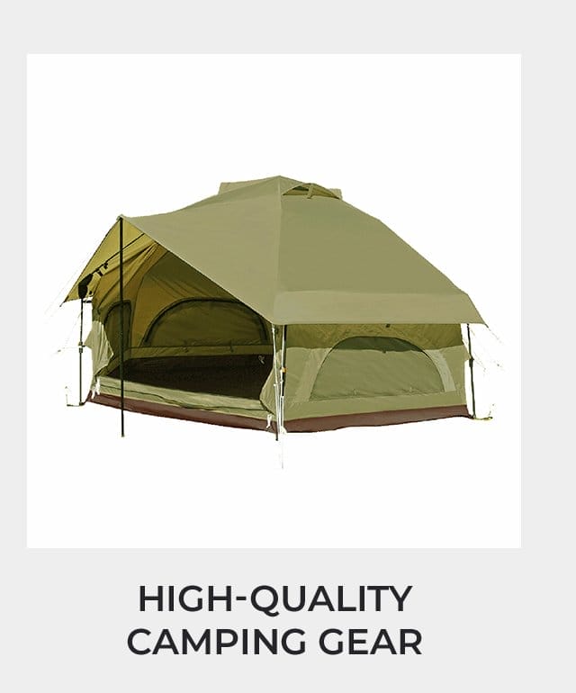 High-Quality Camping Gear