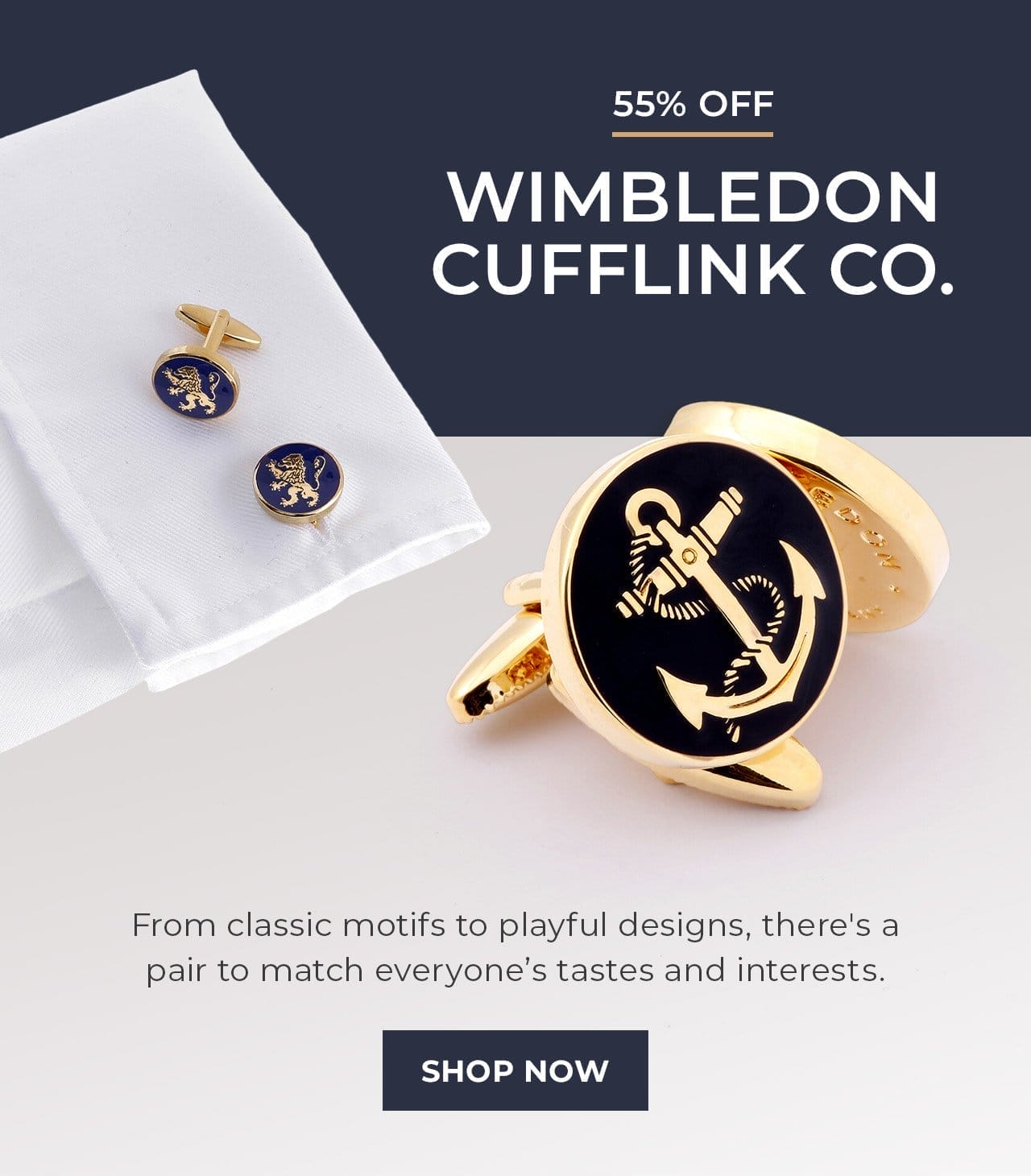 Wimbledon Cufflink Co. | SHOP NOW