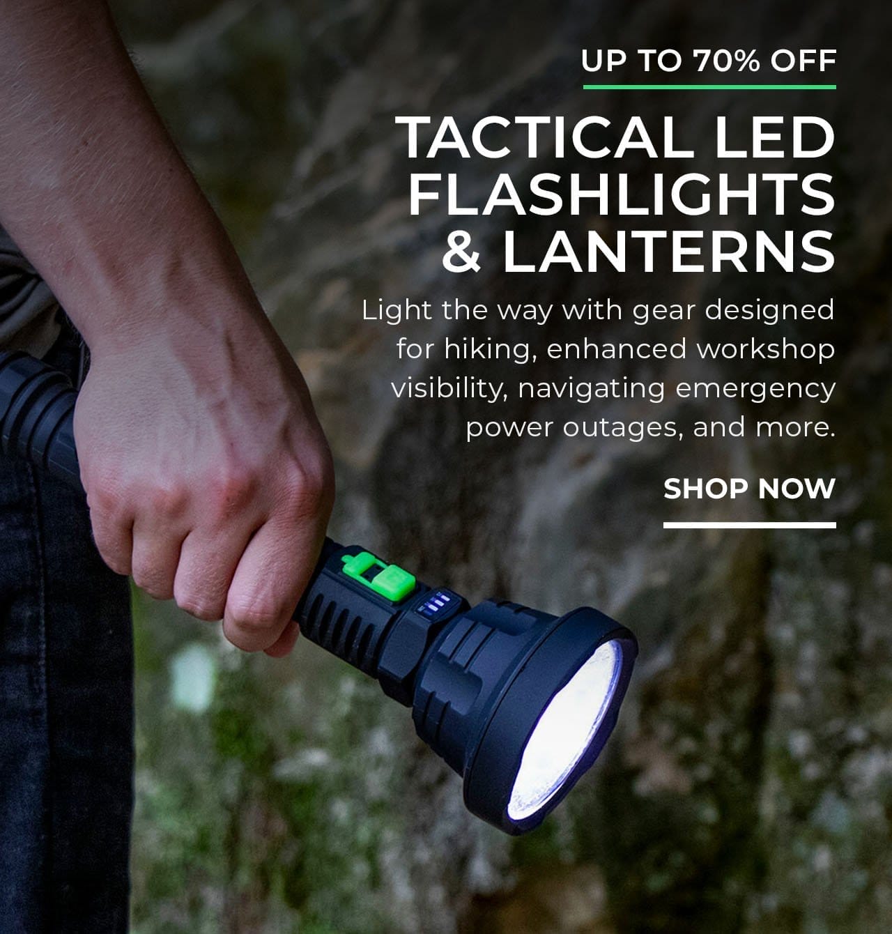 Tactical LED Flashlights & Lanterns | SHOP NOW