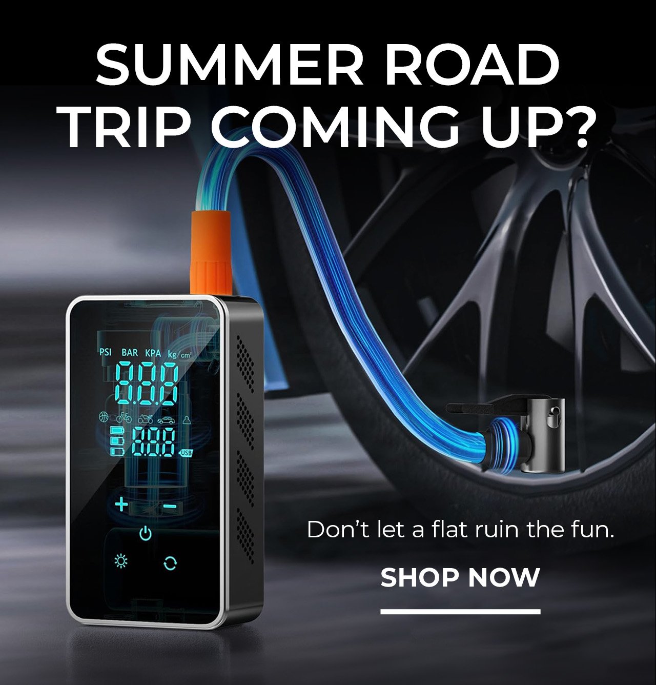 Don’t Let A Flat Ruin The Fun | SHOP NOW