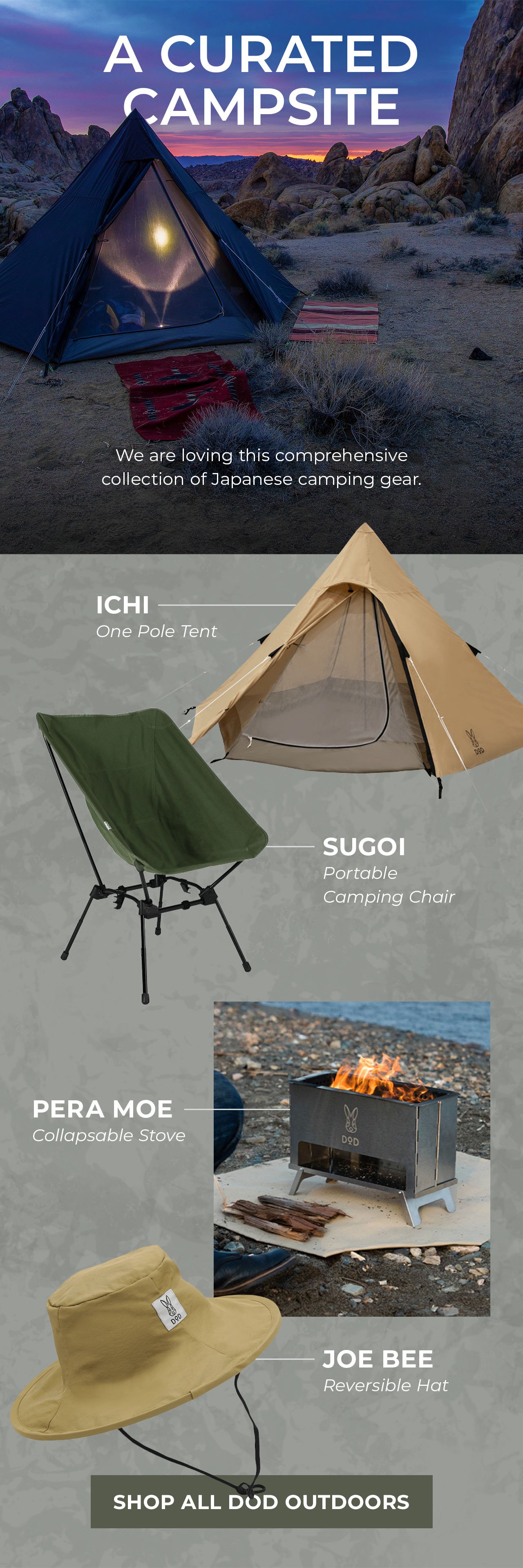DoD Camping | SHOP NOW
