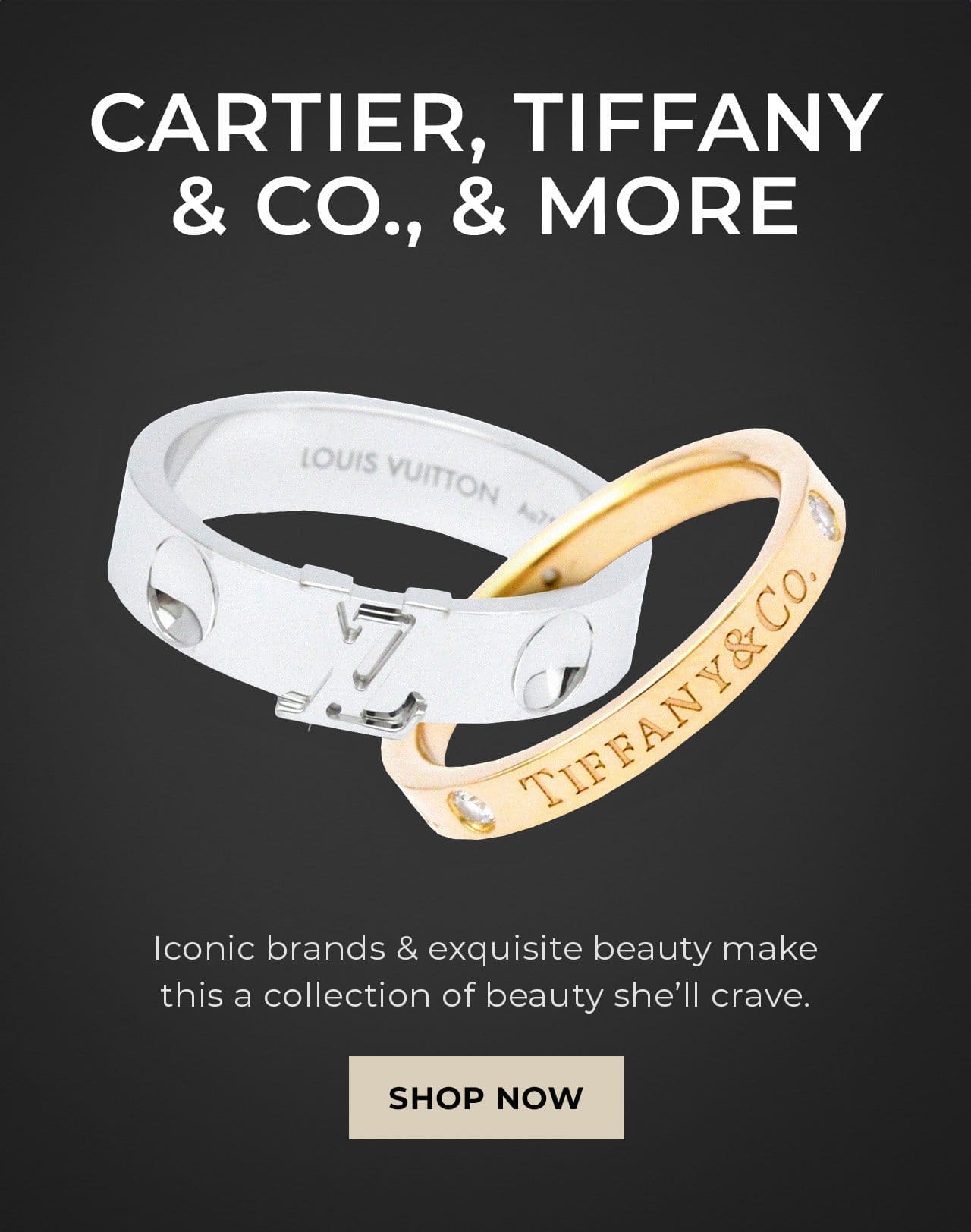 Cartier, Tiffany & Co., & More | SHOP NOW