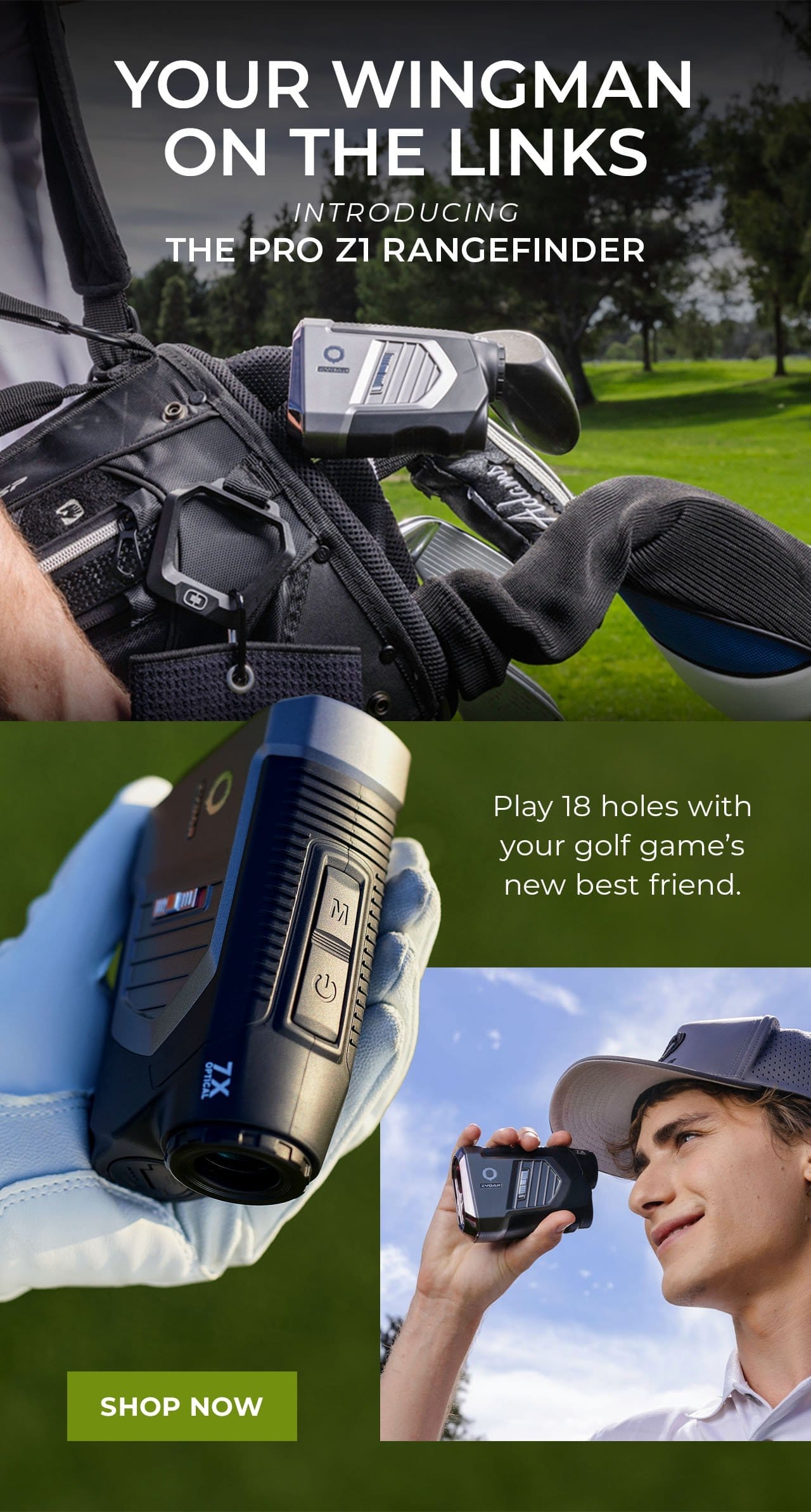 Introducing the Pro Z1 Rangefinder | SHOP NOW