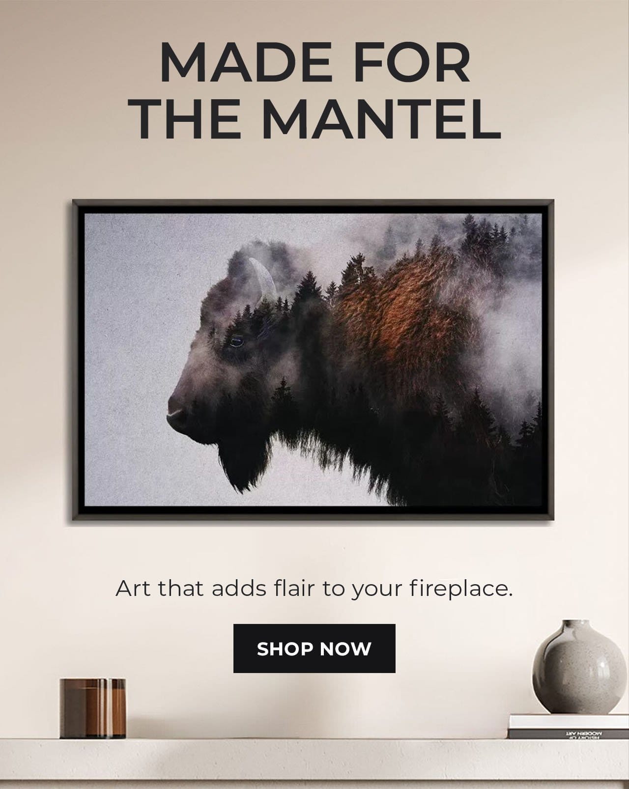 Canvas Prints For The Mantel | SHOP NOW
