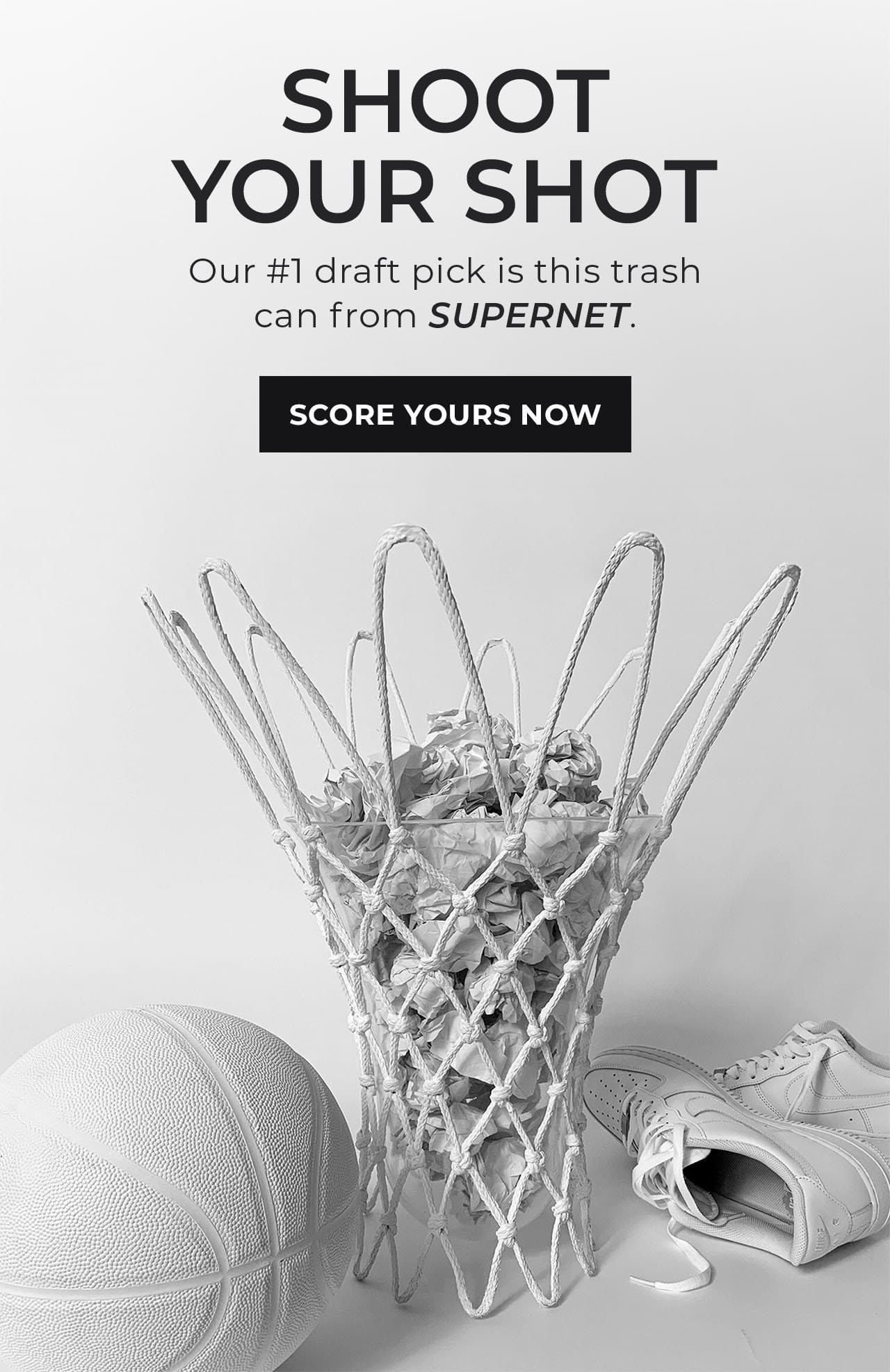 Basketball Net Garbage Cans | SHOP NOW