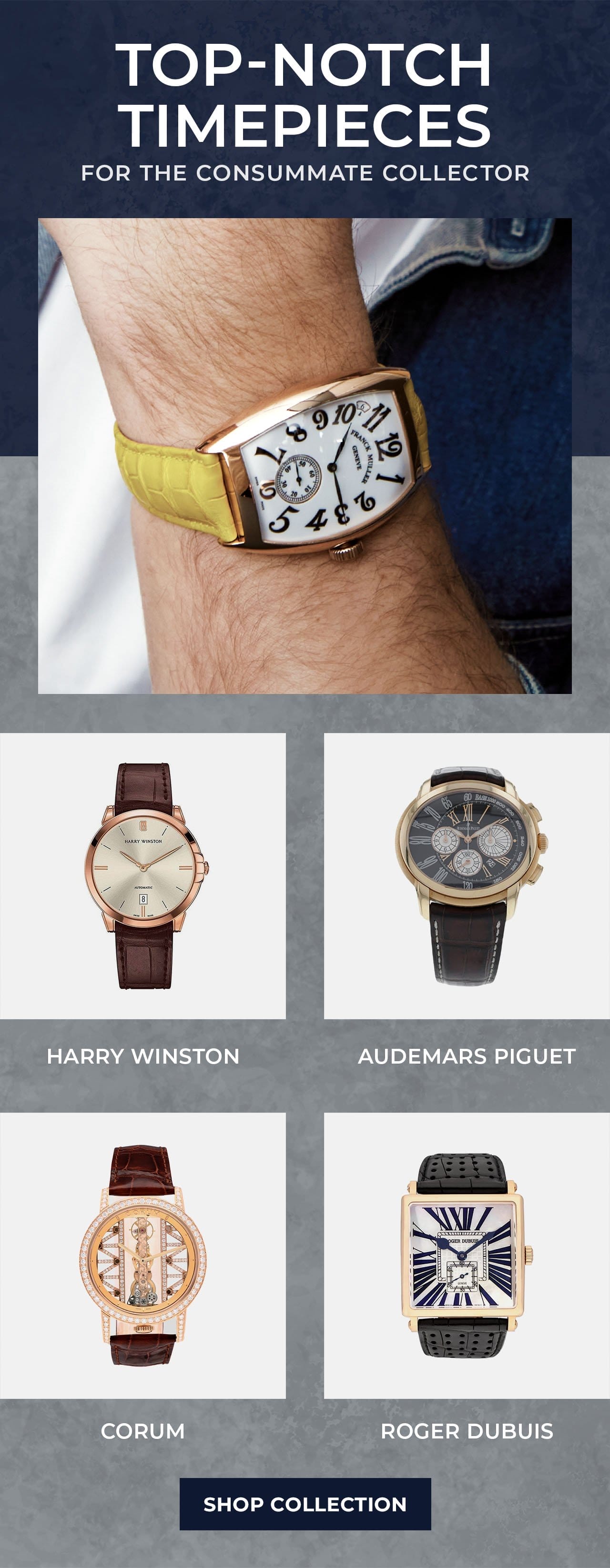 Top-Notch Timepieces | SHOP NOW