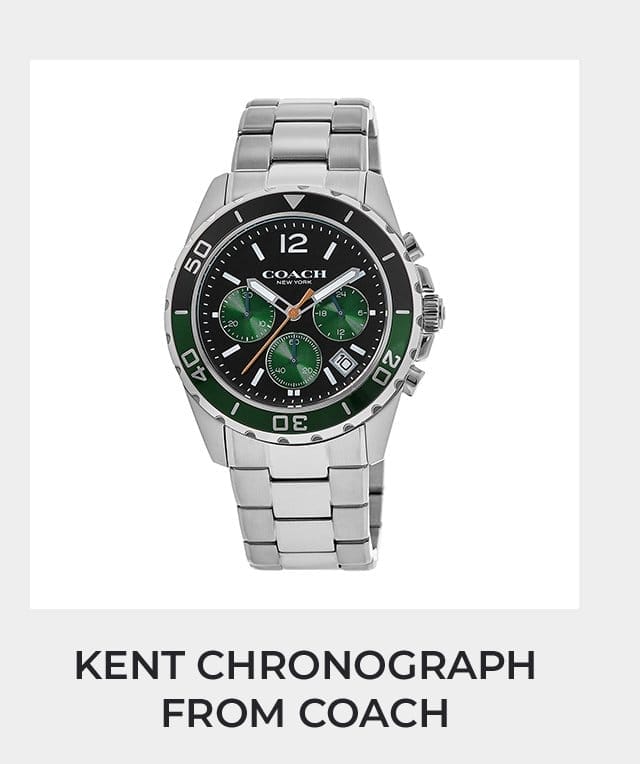 The Kent Chronograph from Coach