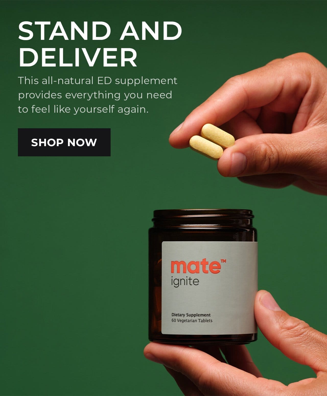 All-Natural ED Supplement | SHOP NOW