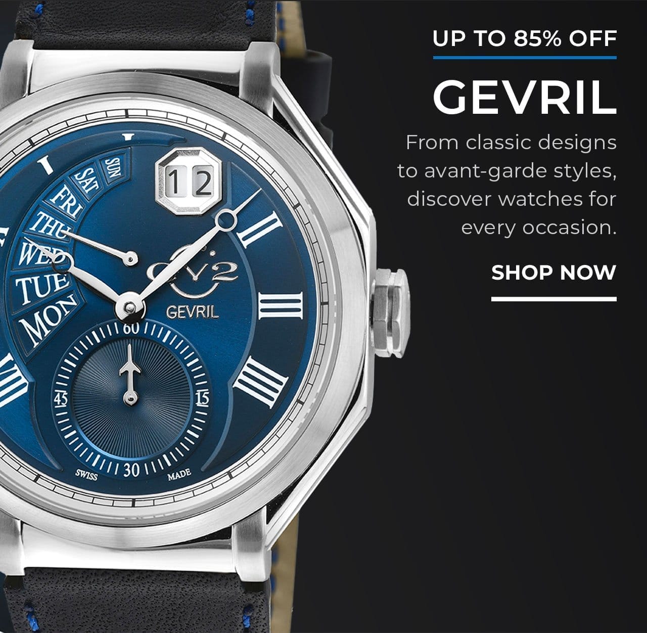 Gevril Timepieces | SHOP NOW