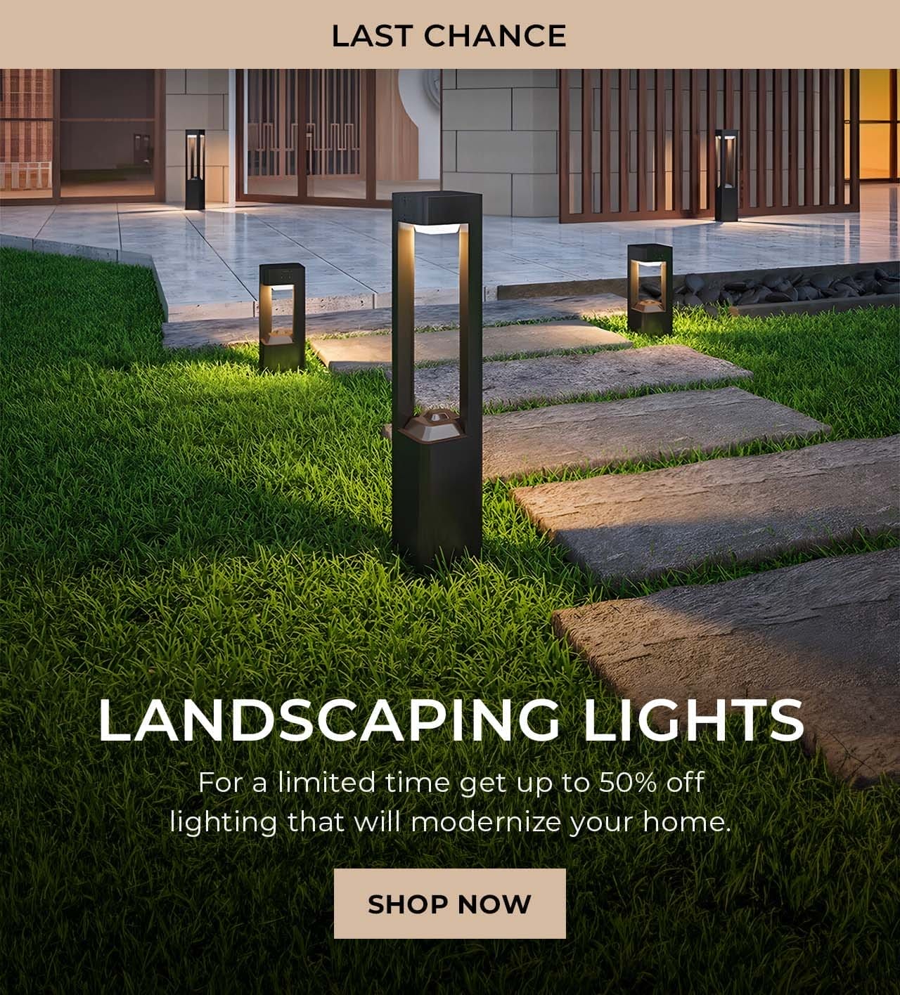 Landscaping Lights | SHOP NOW