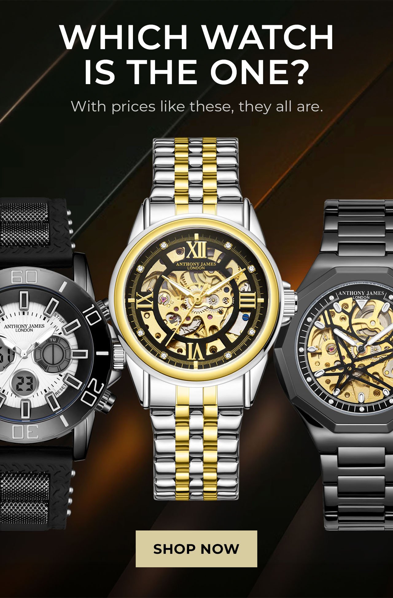 Handsome Timepieces | SHOP NOW