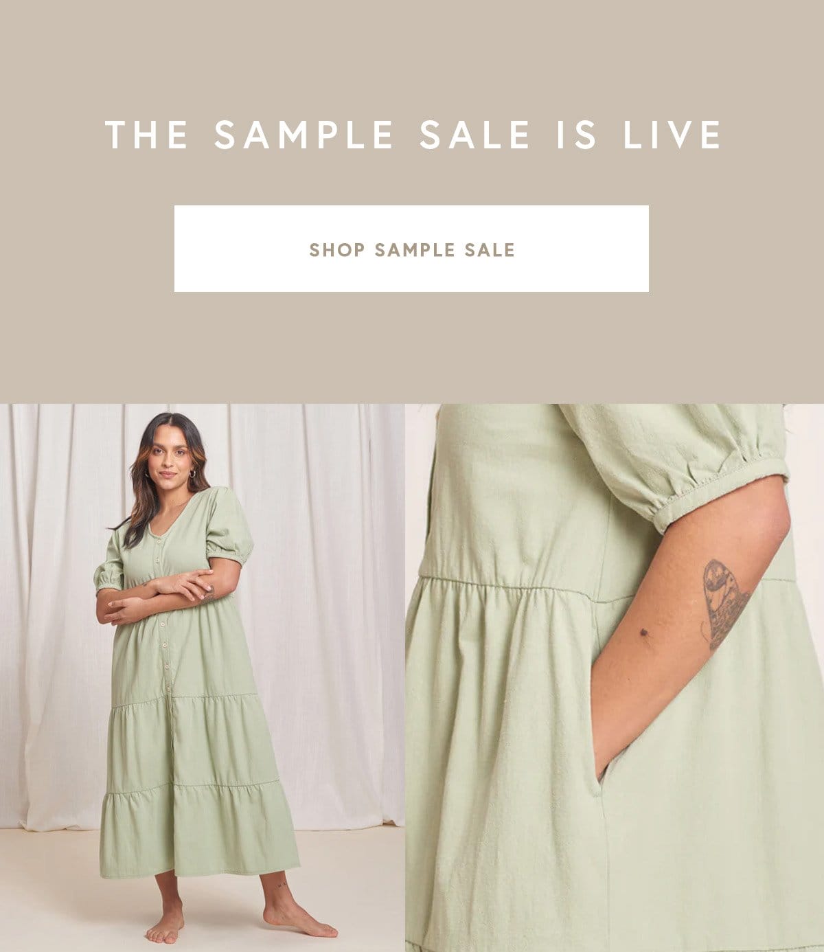 The Sample Sale Is Live