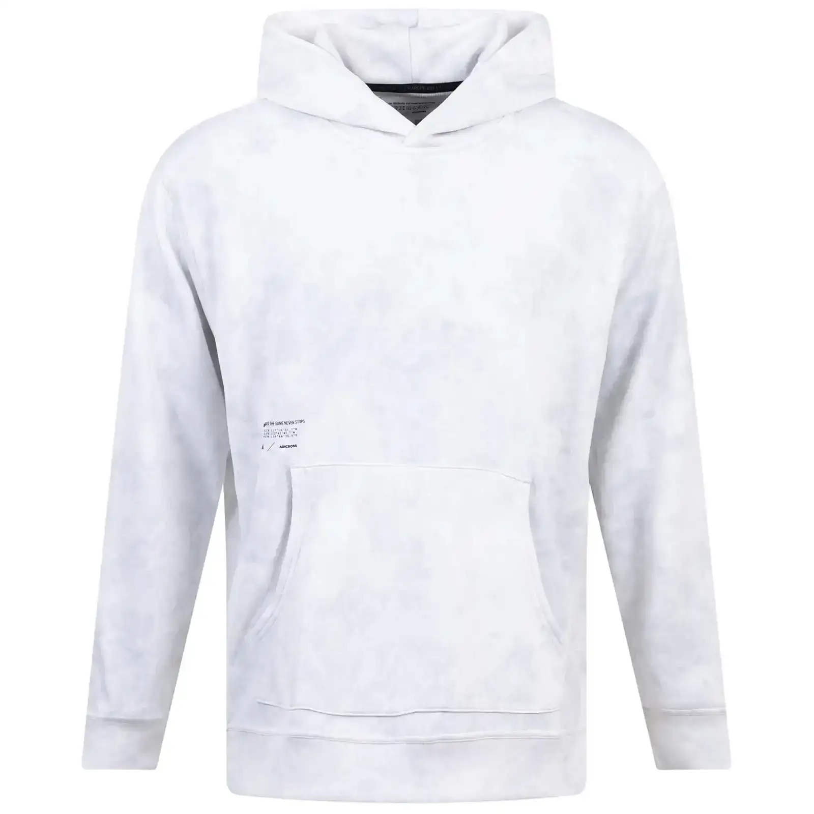 Image of Adicross Printed Hoodie Clear Grey - SS24