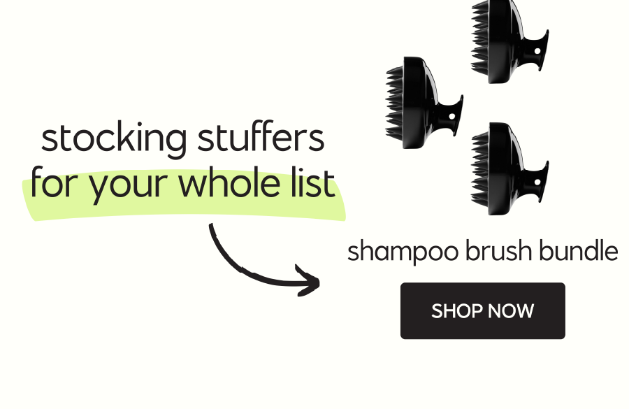 shop shampoo brush bundle