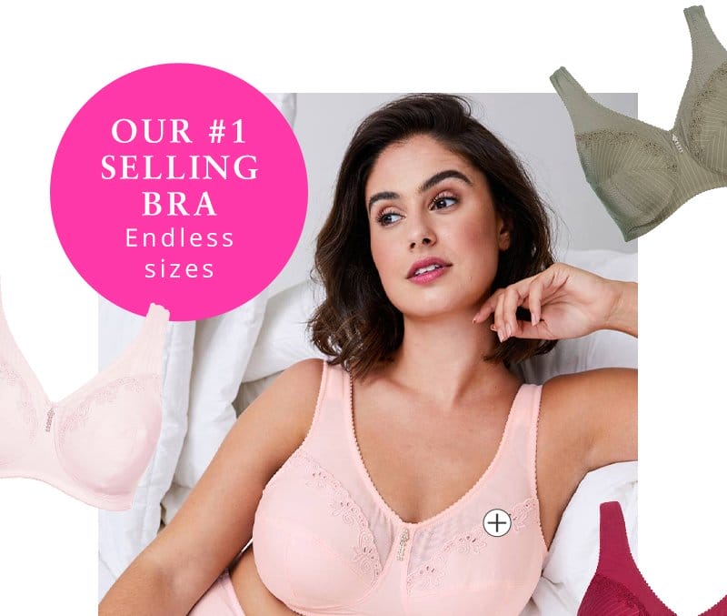 Our #1 selling bra. Endless sizes.