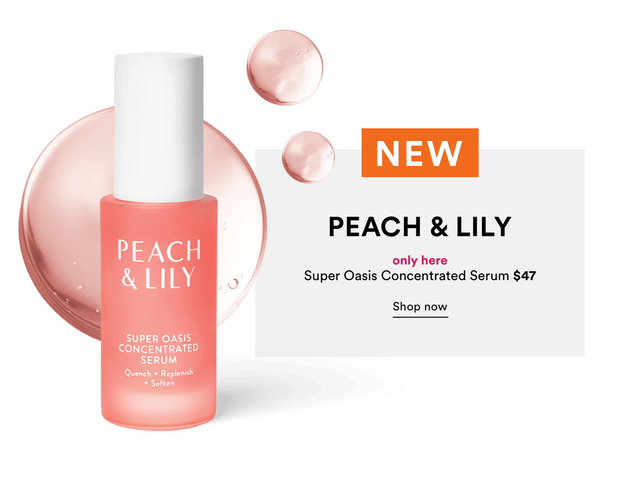 Peach & Lily | Shop now