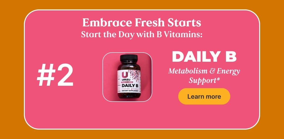 Daily B for Metabolism & Energy Support