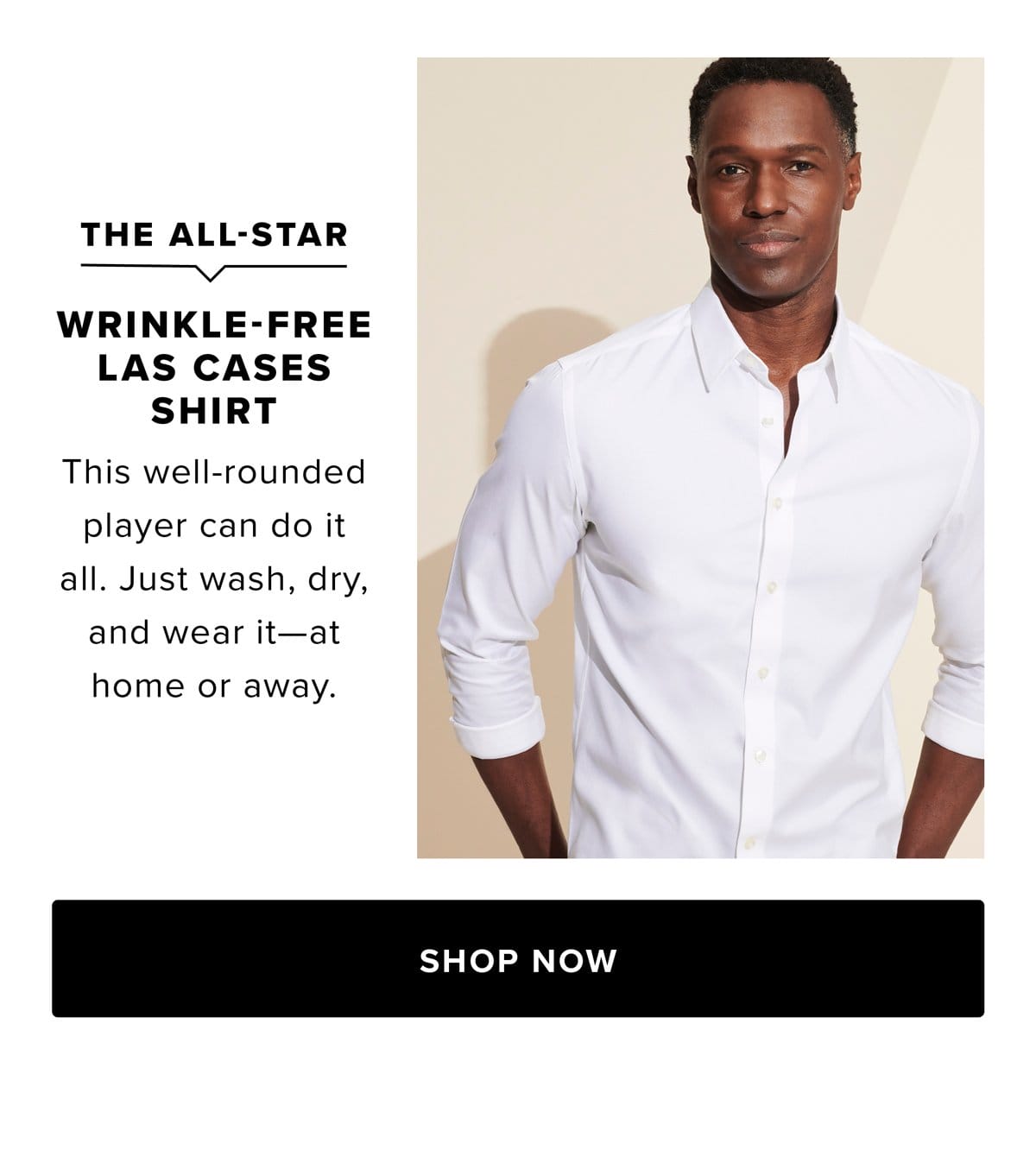 Shop The All-Star: Wrinkle-Free Las Cases Shirt