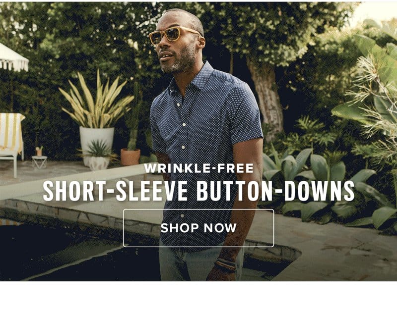 Shop Wrinkle-Free Short-Sleeve Button-Downs